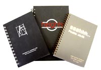 ASSORTED HARDCOVER NOTEBOOKS