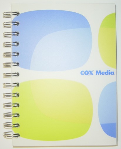 CLEAR POLYPRO COVER WITH 2 COLOR IMPRINTED INSERT